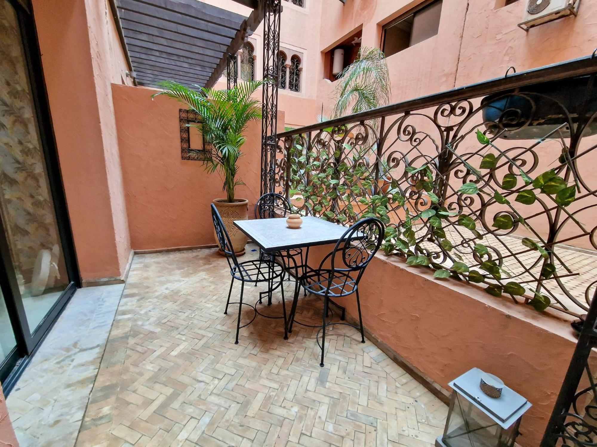 Superbe Appartement Piscine Gueliz مراكش المظهر الخارجي الصورة