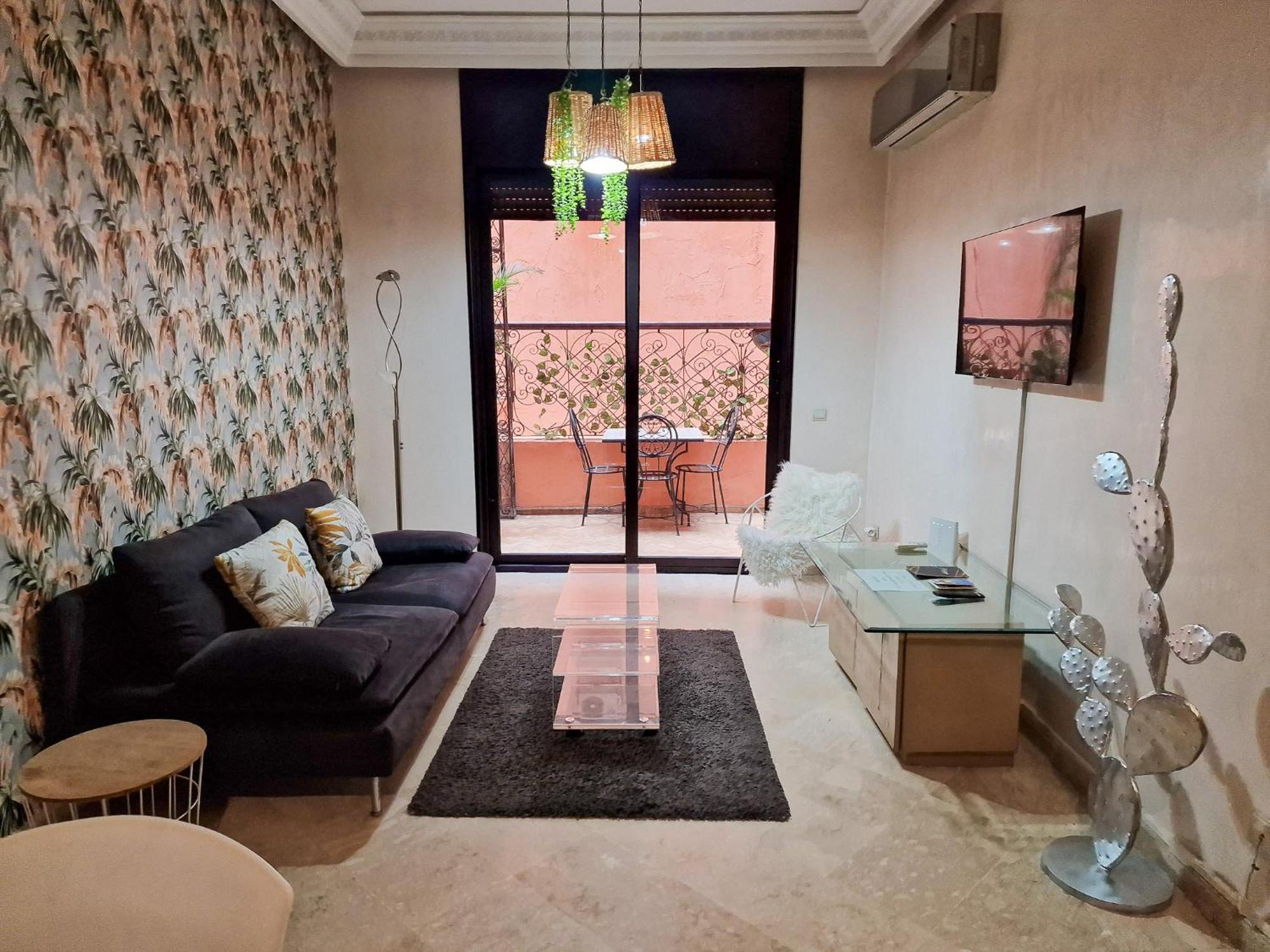 Superbe Appartement Piscine Gueliz مراكش المظهر الخارجي الصورة