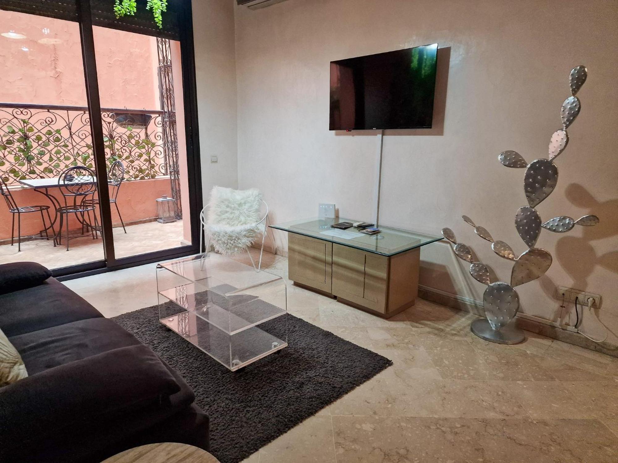 Superbe Appartement Piscine Gueliz مراكش المظهر الخارجي الصورة